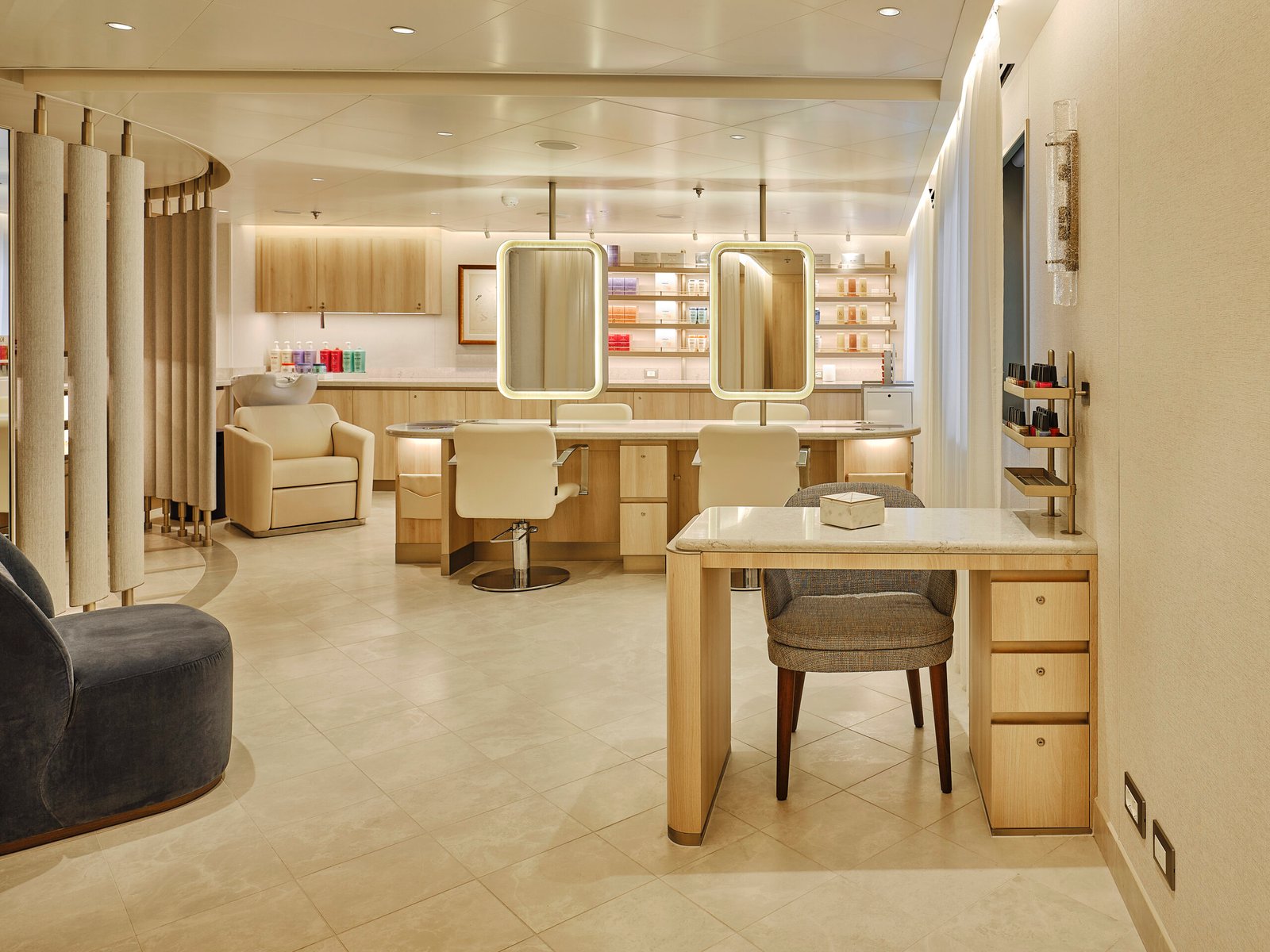 Spa Interiors, Otium, Silver Dawn.